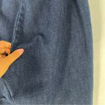 Soft Surroundings  Size S Denim Metro Pants Stretch Dark Wash Pull‎ On High Rise Photo 7