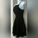 Jun & Ivy  Francescas Black Tiered Dress (389) Photo 6
