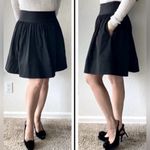 Diane Von Furstenberg  Barren Black Pleated Skirt 6 Photo 1