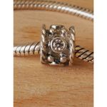 Pandora Oxy Crown Bead Charm Clear CZ in Sterling Silver 925, 790221CZ Photo 3