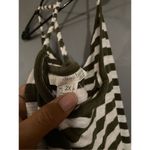 Derek Heart Green White Stripe Rope Tank Top Size 2X Photo 5