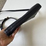 Michael Kors  Black Pebbled Leather Crossbody Handbag Purse Bag Gold Tone Classic Photo 2