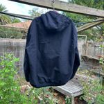 Carhartt navy hooded zip up canvas heavy work jacket XL Photo 6