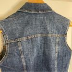 Old Navy Indigo Denim Vest with Buttons Size XS ladies western retro boho Photo 6