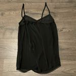 Who What Wear Y2K Style  Black Slip Top with Adjustable Straps, Size Small Photo 3