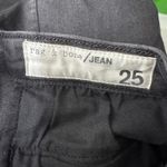 Rag and Bone Rag &‎ Bone Triple Zipper Moto Ankle Zip Jean in Metal Size 25 Photo 6