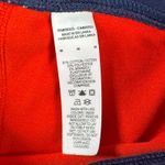 Nike Essential Biker Shorts Athletic Red White Blue Spell Out Logo Flag USA M Photo 3