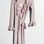 Free People New! One More Time Shimmer Wrap Midi Dress Photo 2