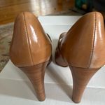 via spiga  brown leather Italian heels Photo 2