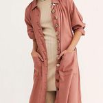 Free People Meet Me In Montauk Duster Jacket Photo 0