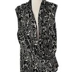 Talbots Black Ivory Tank Top Women Petite Size 16P NWT | 31-32 Photo 0