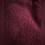No Boundaries  Juniors Teddy Lounge Set size medium 7-9 sweater shorts burgundy Photo 8