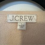 J.Crew  Giselle Cardigan Blazer Jacket Merino Cotton Womens Large Cream Photo 5