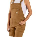 Carhartt NWT  Rugged Flex Relaxed Fit Canvas Shortall Women XXL 20 Photo 0