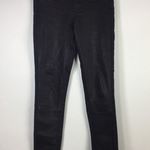 Helmut Lang  Leather Panel Stretch Jeans 27 Photo 2
