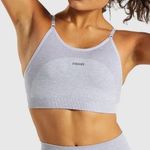 Gymshark Flex Strappy Sports Bra Gray Photo 0