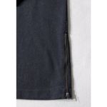 Lole Women’s Black Sika Dress Large Sweatshirt Material Zipper Detail Casual Photo 2