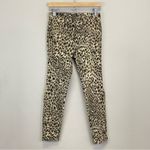 J. McLaughlin  Animal Print Zip Ankle Skinny‎ Jeans Size 4 Photo 1