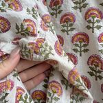 Auntie Oti 100% Cotton Khadi Lot of 3 Button Down Made In India Size 2 Large Green Photo 2