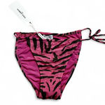 Dolce & Gabbana | Pink Zebra String Bikini Bottoms 🐆 Photo 0