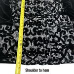 Chico's Chico’s Travelers Floral Velour Oriental Inspired Silk Blend Blouse Size 2 (L) Photo 10