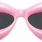Frame Fashion Inflated Cat-eye Oversized  Sexy Lip Candy Glasses Trendy Designer Photo 7