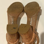 CL by Laundry  Tan Block Heel Sandals Cork Size 8M Photo 8