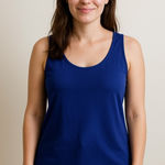 American Rag  Blue Tank Top Women's Size 3X Photo 0