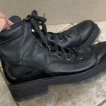 Avellini Made in Spain Leather Ankle Boots Women's Black Lace Up Size 40/usa 9 Photo 14