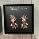 Disney Brand New  x BaubleBar Minnie Mouse Purple Witch costume stud earrings  Do Photo 1