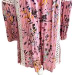 Chicwish  Dress Tunic Womens Size S Floral Crochet Babydoll Swim Cover Up Photo 8