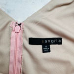 Sangria  Pink Lace Fit & Flare Midi Dress Size 10 Photo 2