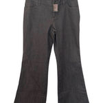 J.Jill Dark Gray Flare Leg Size 8 Stretch Jeans NWT Photo 0