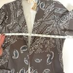 *NEW* Avery Paisley Blazer Gray Photo 6