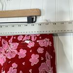 Xhilaration Women's Floral Swim Shorts Red Size XL Beachwear Photo 3
