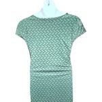 SheIn Teal Patterned Midi Dress Photo 7