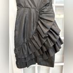 Betsey Johnson Vintage 90’s  Evening Black Ruffle Skirt Cocktail Party Size 4 S Photo 3