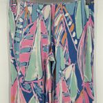 Lilly Pulitzer Georgia May Out to Sea Palazzo Pants Pull On Stretch Size XS Photo 2