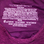 Victoria's Secret Victoria’s Secret XS Cheeky Burgundy Maroon “Pink Rogue” Fishnet Bikini Bottoms Photo 3