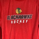 Chicago Blackhawks Hockey Athletic Shirt Small` Red Photo 2