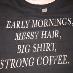 None Small cute cozy morning graphic sweatshirt Photo 3