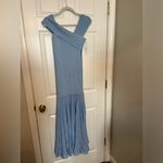 Line and Dot NEW  Rowan Sweater Dress in Powder Blue Photo 3