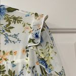 Sugar Lips  Blue and Green Puff Sleeve Long Sleeve Blouse Photo 12