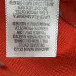 Splendid  Vibrant Red and Gray Striped Top Photo 4