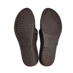 Crocs  Brown Comfort Sandals Slip-On Design strappy 8 summer vacation beach Photo 5