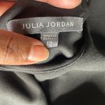 Julia Jordan Black Long Sleeve Faux Wrap Dress Semi Formal Event Occasion 12 Photo 11