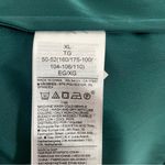 Gap Green satin sleeveless wrap dress Photo 4