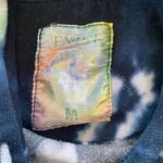 Exist Outer Banks North Carolina medium blue green tie dye long sleeve hoodie Photo 6