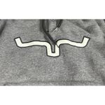 Kimes Ranch Womens Hoodie Sz M Gray Black Pullover Sweatshirt Western Logo Rodeo Size M Photo 6