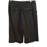 Loft Women's Black Cropped Dress Pants Size 6 Workwear Photo 2